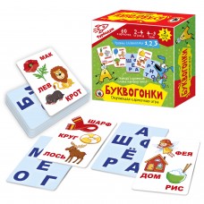 Игра карточная «Буквогонки» ТУРБОДУМ 04733