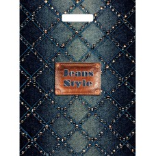 Пакет вырубной Джинсовый бутик (45*34 см.) н00117415
