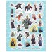 Naruto Shippuden (100 наклеек. Красная) Росмэн Кузнецова И., 100 наклеек 978-5-353-10851-1