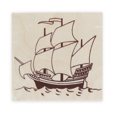 Заготовка деревянная для выжигания. 15х15 см. КОРАБЛЬ (Арт. НР-8353) 15В8 Заготовка деревянная для выжигания. 15х15 см. КОРАБЛЬ (Арт. НР-8353) 15В8