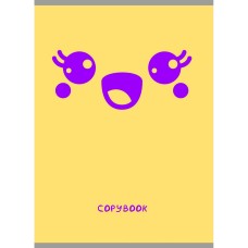 Тетради для конспектов А4, 48л. Скрепка. Клетка. Обл.: мел. картон, пантонная печать, выб. лак.Бум. оф.60 г/м2. скр.угл. Неоновые идеи. Дизайн 3