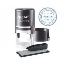 Печать самонаборная автоматическая Ideal, Ø42мм, 1 круг (161483) 313615