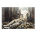 Папка-конверт на кнопке пластиковая ErichKrause Big City Cats, A4, ассорти 6351