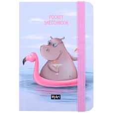 MyArt. Pocket СКЕТЧБУК. БЕГЕМОТ 462-0-129-70255-3