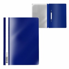 Папка-скоросшиватель пластиковая ErichKrause Diamond Total Blue, A4, синий 54886