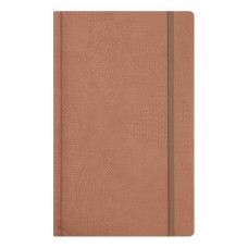 Книжка записная А5- 96л с резинкой "Bazar" коричневая ERICH KRAUSE 36767 126987
