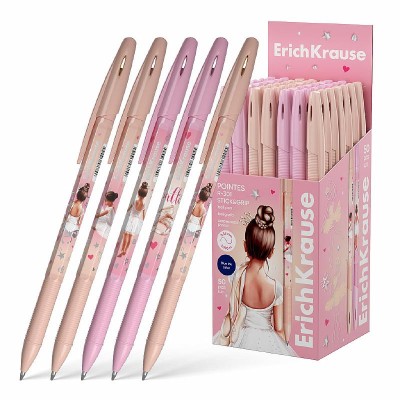Ручка шариковая ErichKrause R-301 Stick&Grip Pointes 0.7, цвет чернил синий 61004