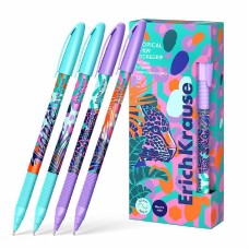 Ручка шариковая ErichKrause U-109 Stick&Grip Tropical 1.0, Ultra Glide Technology, цвет чернил синий 61103