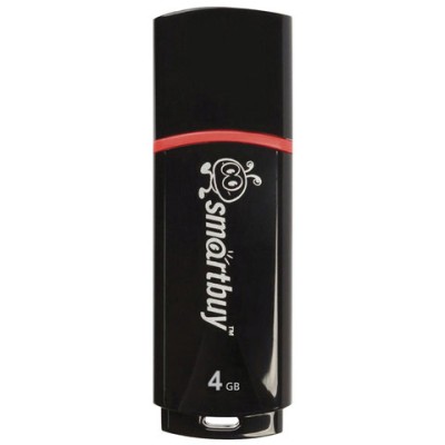 Память Smart Buy USB Flash 4GB Crown черный Smart Buy 218758