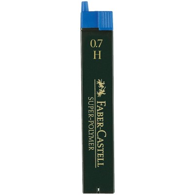 Грифели для механических карандашей Faber-Castell "Super-Polymer", 12шт., 0,7мм, H 289757