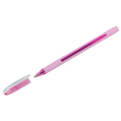 Ручка шариковая ЮНИ Jetstream SX-101-07FL, синий, цвет корпуса:розовый, 0.7 мм.