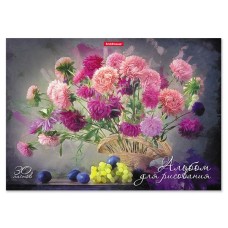 Альбом для рисования 30л/склейка мелов "Violet Nuance" тв/подложка 120г/м2 ERICH KRAUSE 49832 014834