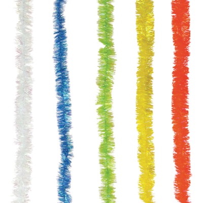 Мишура "Нежность", 1 штука, диаметр 25мм, длина 2м, ассорти 5 цветов, Г-242 Мишура "Нежность", 1 штука, диаметр 25мм, длина 2м, ассорти 5 цветов, Г-242