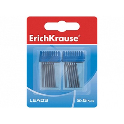 Набор грифелей для циркулей ErichKrause® (в блистере 2 контейнера по 5 шт.) 31539