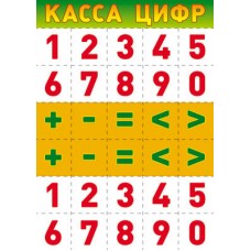 Ш-7706 Мини-плакат А4. Касса цифр, 4650118151413