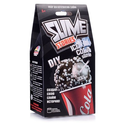 Набор для опытов и экспериментов серия "Юный химик" Slime Stories. Ice cola. 918