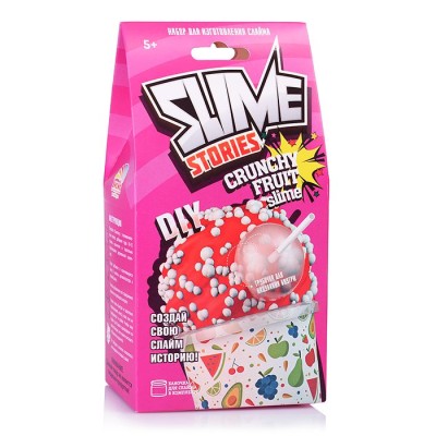 Набор для опытов и экспериментов серия "Юный химик" Slime Stories. Crunchy fruit 921