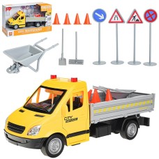 Специальная техника 1:16 инерционная на батарейках(свет,звук WY593A