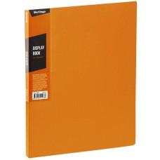 Папка с 40 вкладышами Berlingo "Color Zone", 21мм, 600мкм, оранжевая 274786