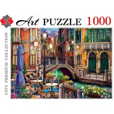 Artpuzzle. ПАЗЛЫ 1000 элементов. ВЕНЕЦИАНСКИЙ ВЕЧЕР (Арт. ФК1000-0470)