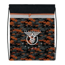 Мешок д/обуви Schoolformat MILITARY STYLE 42х34х0,5 2 отд. черн. д/мальчиков 237180