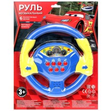Руль музыкальный свет-звук, блист.30*24*5см ИГРАЕМ ВМЕСТЕ 385829