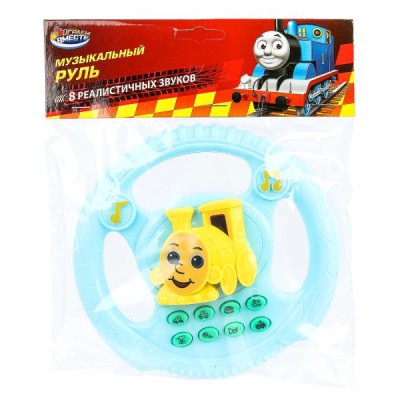 Руль музыкальный паровозик, звук, пак.23*26*3см ИГРАЕМ ВМЕСТЕ 383123
