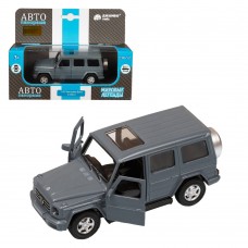 Автопанорама Машинка металл. 1:42 Mercedes-Benz G350d, серый, инерция, откр. двери, 
 в/к 17,5*12,5*6,5 см JB1251222