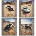 Тетрадь 36 л., А5, клетка, Alingar "Extreme driving", скрепка, второй блок,  мелованный картон (стандарт) AL10818
