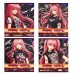 Тетрадь 48л., А5, клетка, Alingar "Anime girls", скрепка, мелованный картон (стандарт), выб УФ лак, блок офсет AL10802