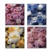 Тетрадь 48л., А5, линия, Alingar "Lovely flowers", скрепка, мелованный картон (стандарт), блок офсет AL11224