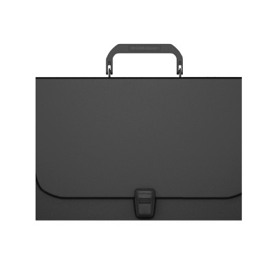 Портфель пластиковый ErichKrause Matt Classic, A4, черный 1шт 50434