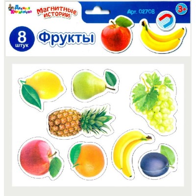 Магниты "Фрукты" 02708 3739219