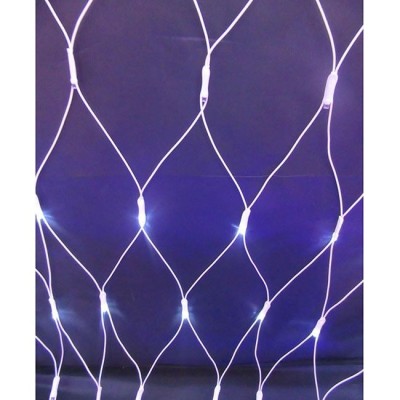 Электрическая гирлянда Сетка 2х2м 200л LED 8реж 23м белый холодный МК-19131 РАСПРОДАЖА