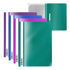 Папка-скоросшиватель пластиковая ErichKrause Fizzy Vivid, A4, ассорти 50021