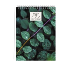 Скетчбук А4 60л "SKETCHBOOK. Микромир" КанцЭксмо ТС4604842