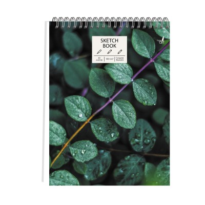 Скетчбук А4 60л "SKETCHBOOK. Микромир" КанцЭксмо ТС4604842