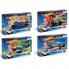 Hot Wheels.Пазл Мини.54Эл. в асс.06047