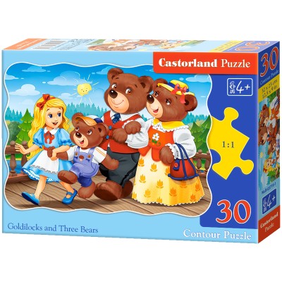 Пазл-midi Castorland "Маша и медведи" 30 элементов 3716/B4-03716