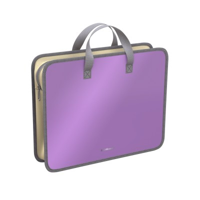 Папка пластиковая для творчества ErichKrause Glossy Candy, A4+, фиолетовый 54997