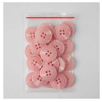Пуговица декоративная 21мм (фас 24шт цена за шт) розовый PINK PS5 34L 9614434