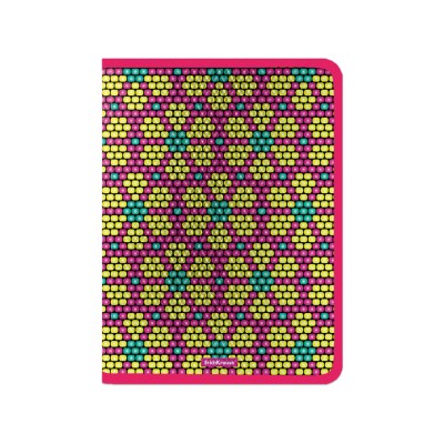 Папка для тетрадей на молнии пластиковая ErichKrause® Pink&Yellow Beads, А4+  52837