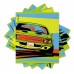Тетрадь общая ученическая ErichKrause Neon Car 48 листов клетка глянцевая ламинация 60601