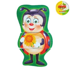 Пазл магнитный "Божья коровка", 3 элемента 834455