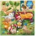 Пазл фигурный на подложке. 45 деталей. Котики. 30х30,5 см. ГЕОДОМ