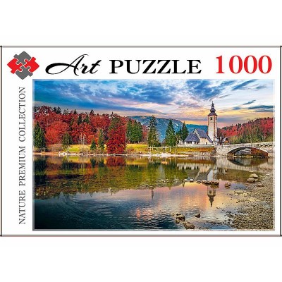 Artpuzzle. ПАЗЛЫ 1000 элементов. СЛОВЕНИЯ БОХИНЬСКОЕ ОЗЕРО (Арт. ШТК1000-0472)