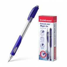 Ручка гелевая сo стираемыми чернилами ErichKrause ErgoLine® Magic Ice Stick&Grip 0.5, цвет чернил синий  48010