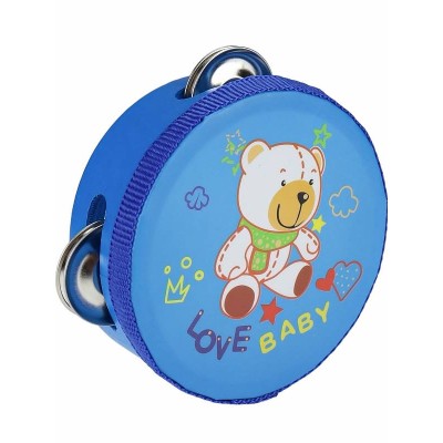 Деревянная игрушка. Бубен 10см (в пакете) ( Арт. И-2535)