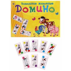 ДОМИНО БОЛЬШОЕ. ДОМАШНИЕ ЖИВОТНЫЕ (Арт. ИН-5992)